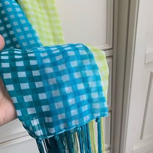 Multicolored scarf/hijab (sheer)